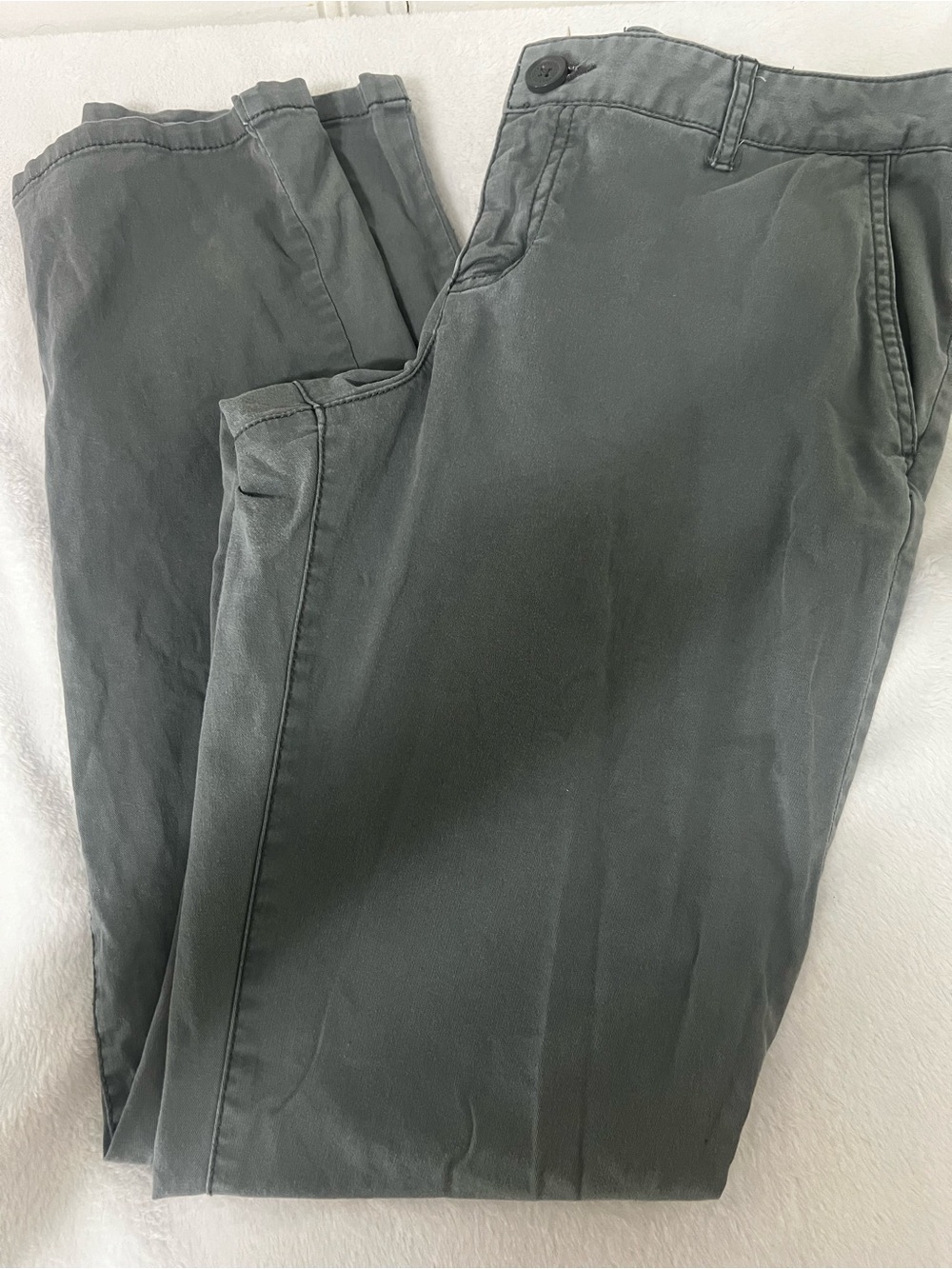 Mossimo Supply Co. Women's Charcoal Gray Straight-Leg Pants